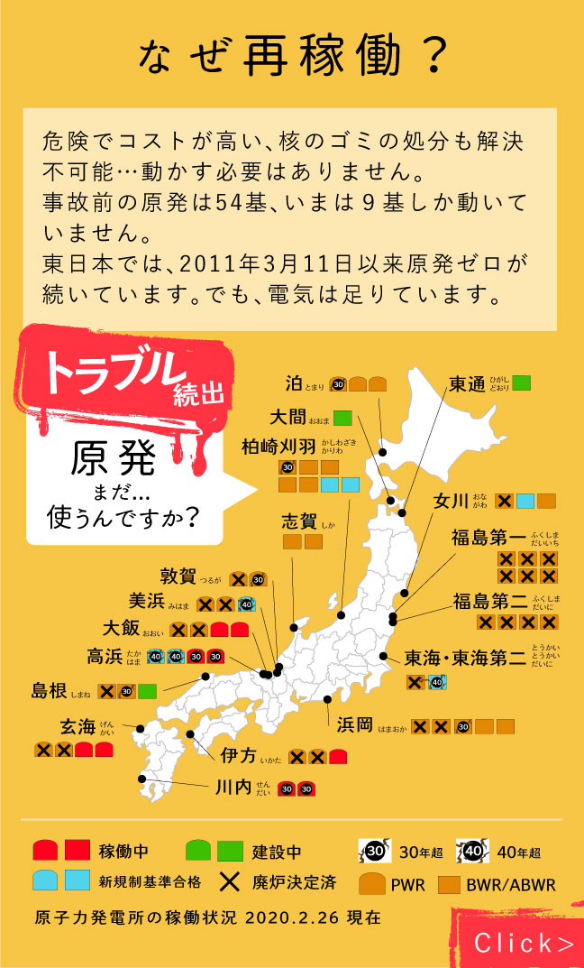 再稼働に使われるお金のこと 東海第二原発編  2年使わずに済んだ原発なぜ再稼働？あれだけの事故を起こす可能性のある原発は動かす必要はないはず...
